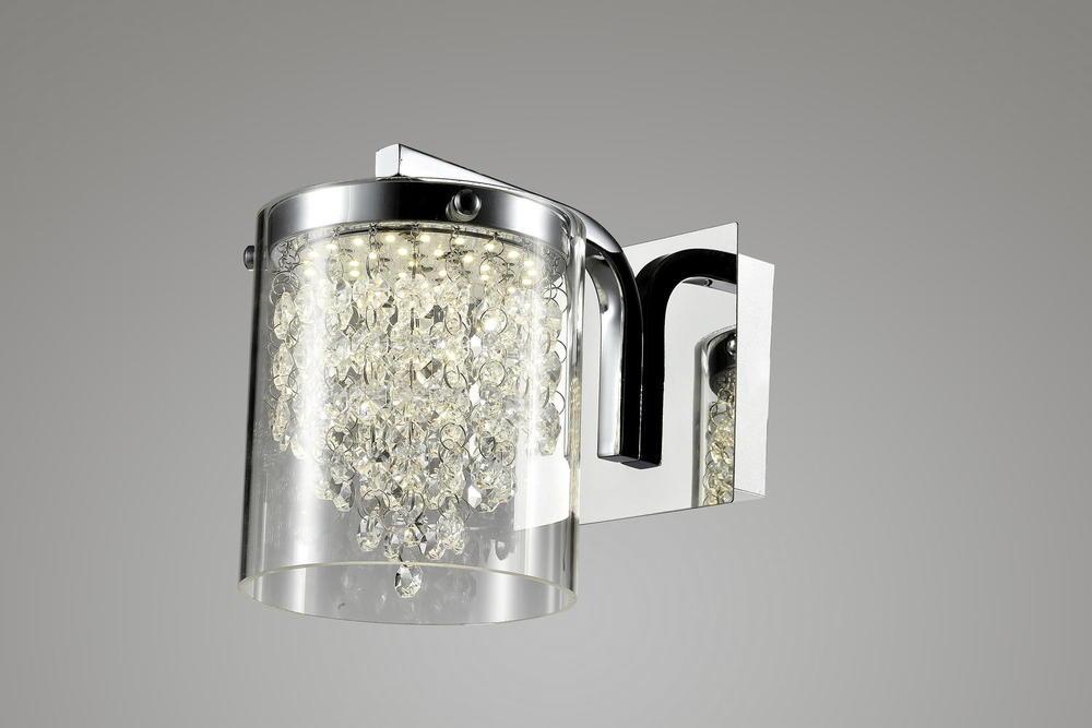 LED Wall Sconce Chrome