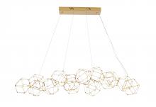 Bethel International BE33C66G - LED Chandelier Stainless Steel