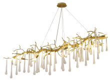 Bethel International CC05C55BR - Brass Chandelier
