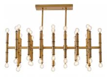 Bethel International DU33AB - Chandelier Antique Brass