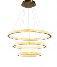 Bethel International GL313C33G - LED Chandelier Metal & Acrylic