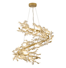 Bethel International IMP30GD - Gold Chandelier