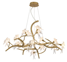 Bethel International IMP39GD - Gold Chandelier