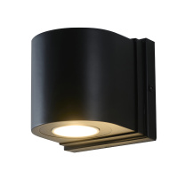 Bethel International KAC23 - 1-Light Satin Black Metal Wall Sconce