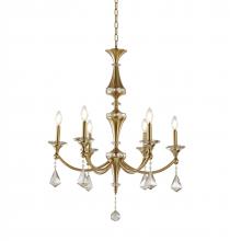 Bethel International LA44C27BR - Chandelier Satin Brass