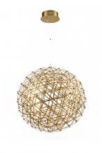 Bethel International MN39GD - LED Chandelier Gold