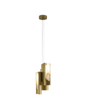 Bethel International MU127C3BR - Satin Brass LED Pendant