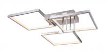 Bethel International TR38 - 3-Light Chrome LED Flush Mount With Acrylic Diffusers