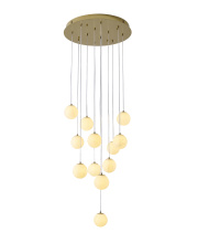 Bethel International WHP24BR - Brass Chandelier