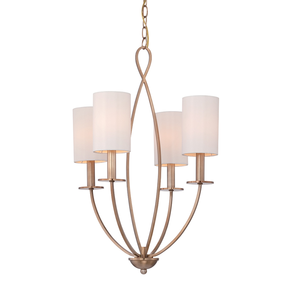 Castana, 4Lt Chandelier, Gold