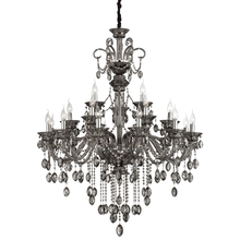 Eurofase 23128-026 - Venetian, 21Lt Chandelier, Smoke