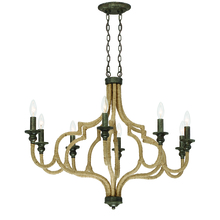 Eurofase 30019-010 - Corda, 8Lt Chandelier, Orb