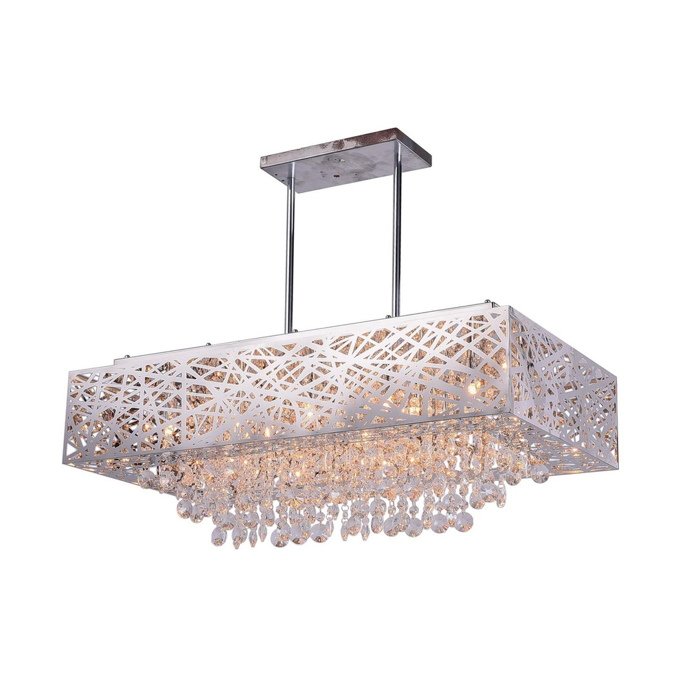 Eternity 12 Light Chandelier With Chrome Finish