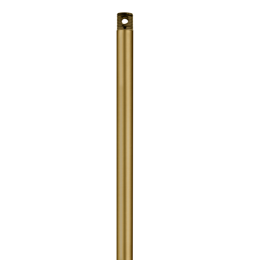 36" Threaded Downrod - Burnished Brass