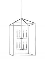 Generation Lighting 5315008-05 - Perryton transitional 8-light indoor dimmable extra large ceiling pendant hanging chandelier light i