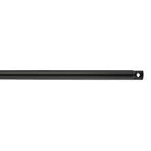Generation Lighting DRT72BK - 72" Threaded Downrod - Matte Black