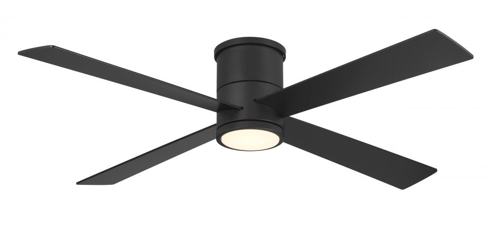 Falco 54" LED Flush Mount Ceiling Fan
