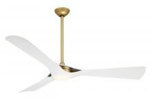 Minka-Aire F668L-LBR/WHF - Bridge 60" LED Smart Ceiling Fan