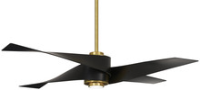 Minka-Aire F903L-SBR/MBK - Artemis™ IV - LED 64" Ceiling Fan