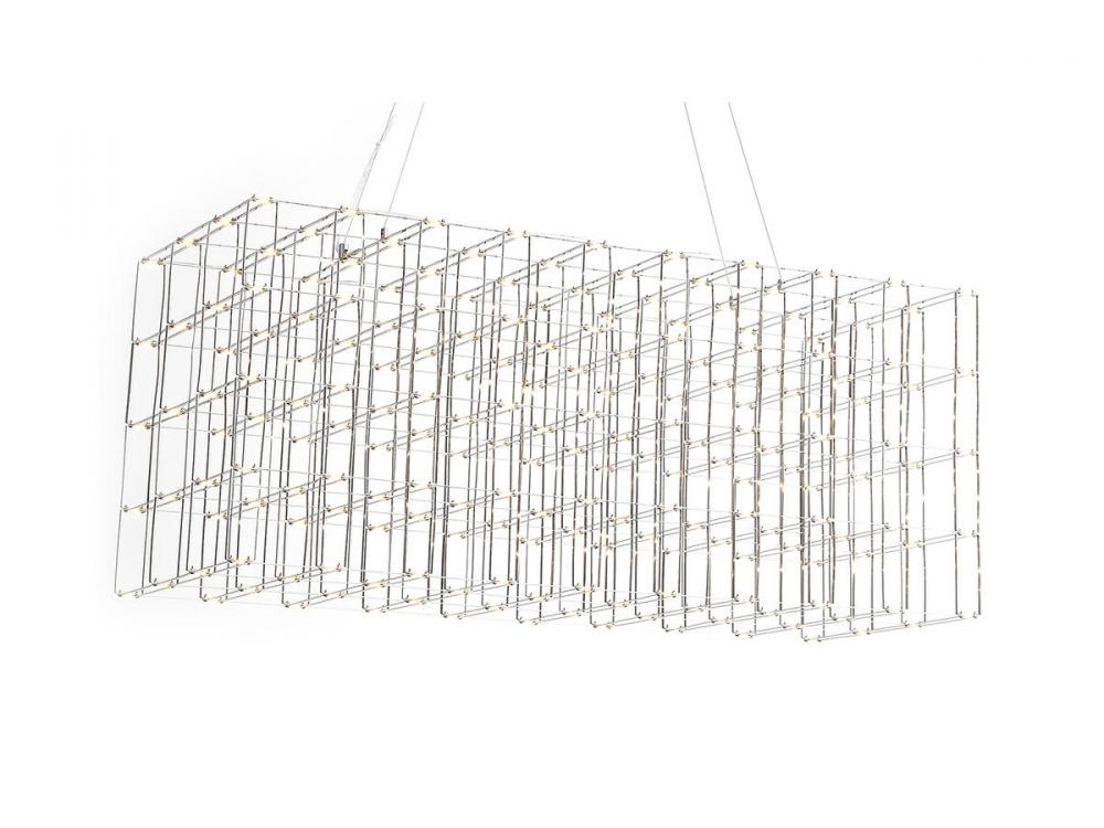 Argyle Ave. 34"  Linear Chandelier in Chrome