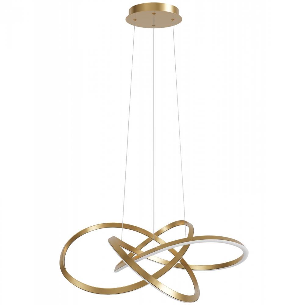 Windsor 36" Pendant In Golden Bronze