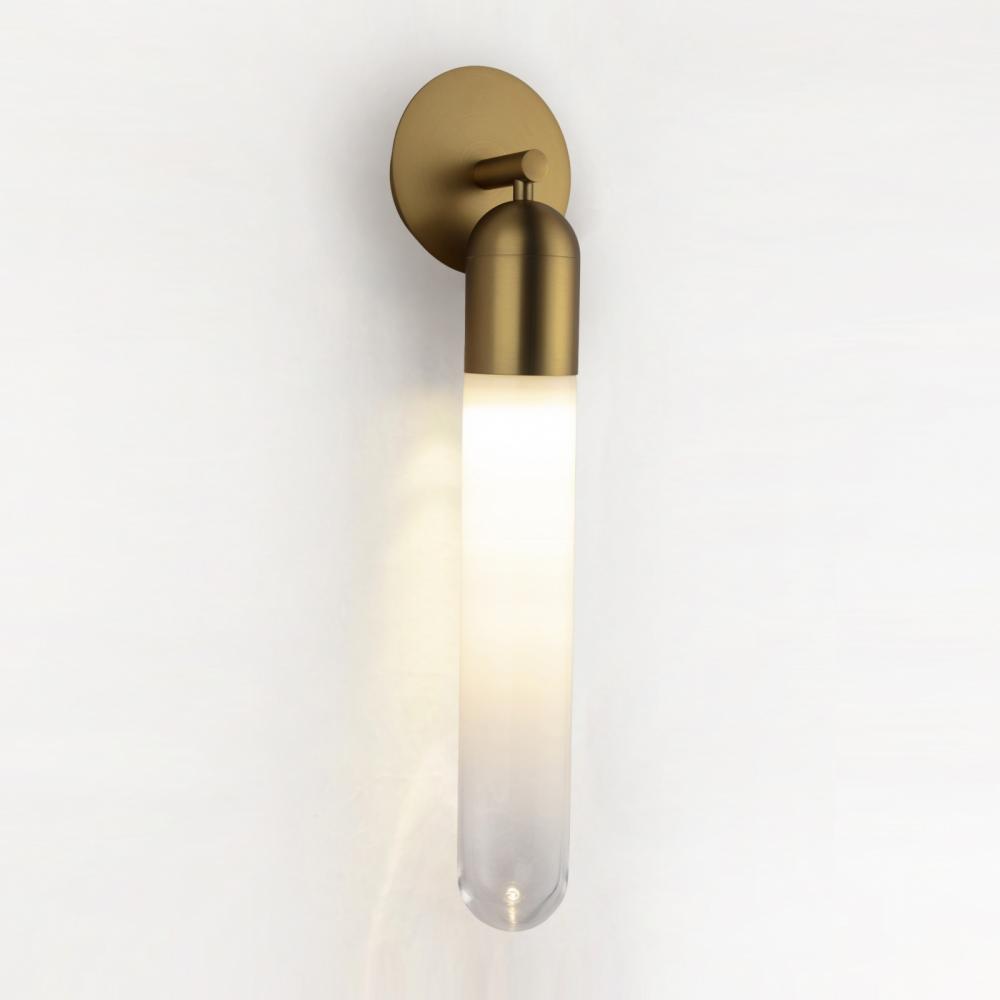 Tribeca 25" Wall Sconce In Aged Brass