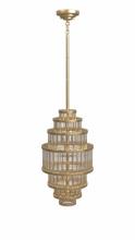 Avenue Lighting HF1924-AB - Waldorf Metal And Glass Rod Pendant