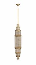 Avenue Lighting HF1926-AB - Waldorf Metal And Glass Rod Pendant