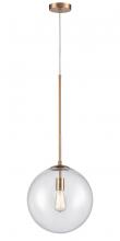 Avenue Lighting HF4201-AB - Delilah 14" Pendant in Aged Brass
