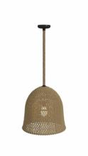 Avenue Lighting HF1007-RP - Malibu Natrual Hemp Rope Pendant