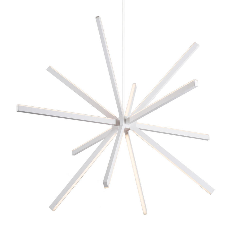 Sirius 56-in White LED Chandeliers