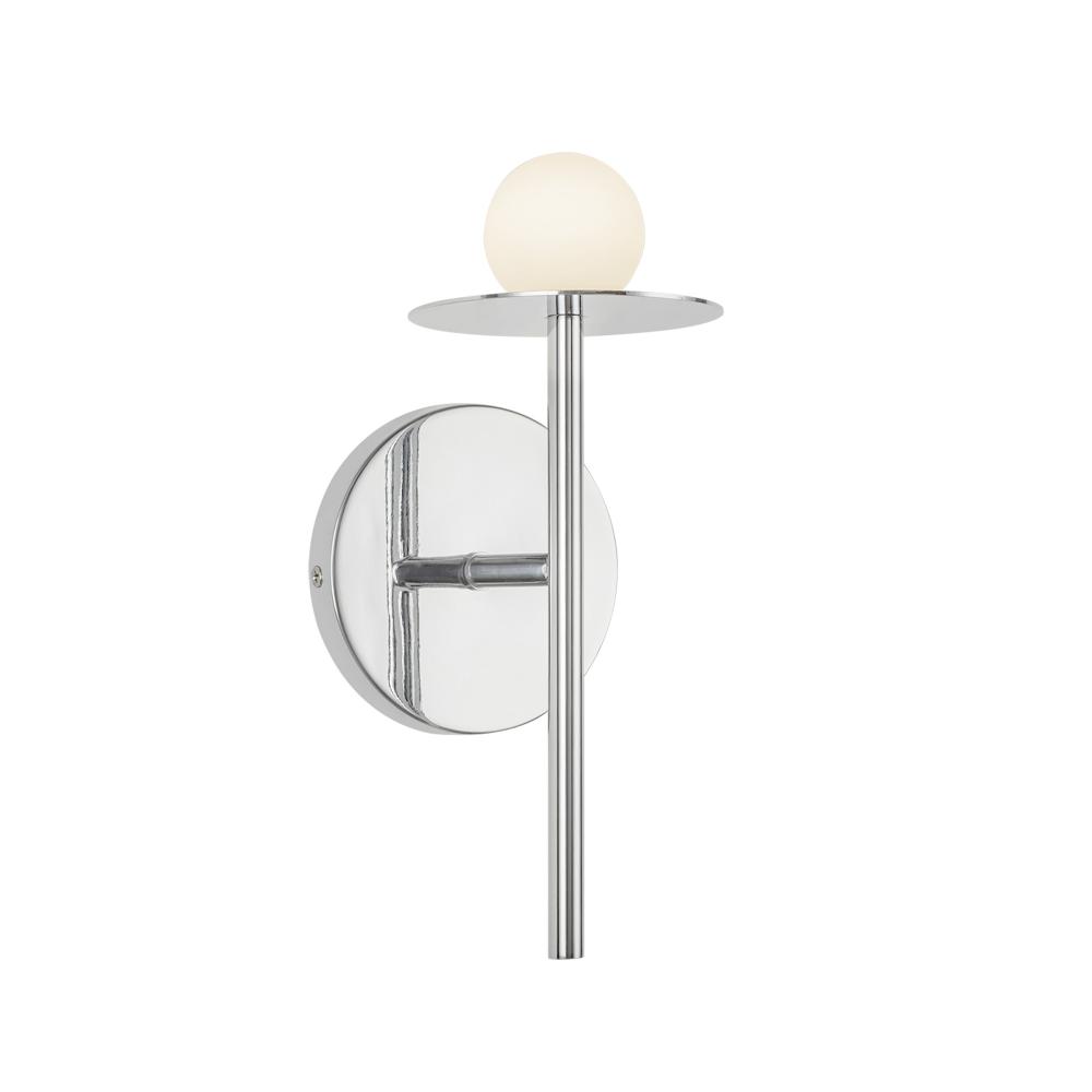 Elixir 10-in Chrome LED Wall Sconce