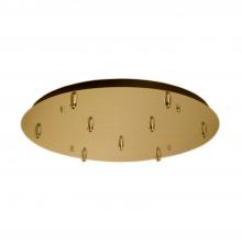 Kuzco Lighting Inc CNP09AC-BG - Canopy Brushed Gold LED Canopies