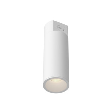 Kuzco Lighting Inc LD3-CC08W14-3036-WH-UNV-010 - Lorna 10-in (3-in Dia.) 36 Degree Optic White Dimmable LED Cylinder Concrete Ceiling Mount