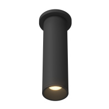 Kuzco Lighting Inc LD3-SM12W18-3036-BK-UNV-010 - Lorna 12-in (3-in Dia.) 36 Degree Optic Black DimmableLED Cylinder Ceiling Mount