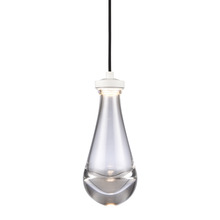 ZEEV Lighting MP10902-LED-MW - Vaso Water Drop LED Mini-Pendant in Matte White