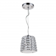 ZEEV Lighting MP40022-1-CH - Ryder Crystal Mini-Pendant in Polished Chrome