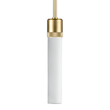 ZEEV Lighting P11705-E26-AGB-G7 - Zigrina 12" White Glass E26 Pendant with Knurled Ring Aged Brass