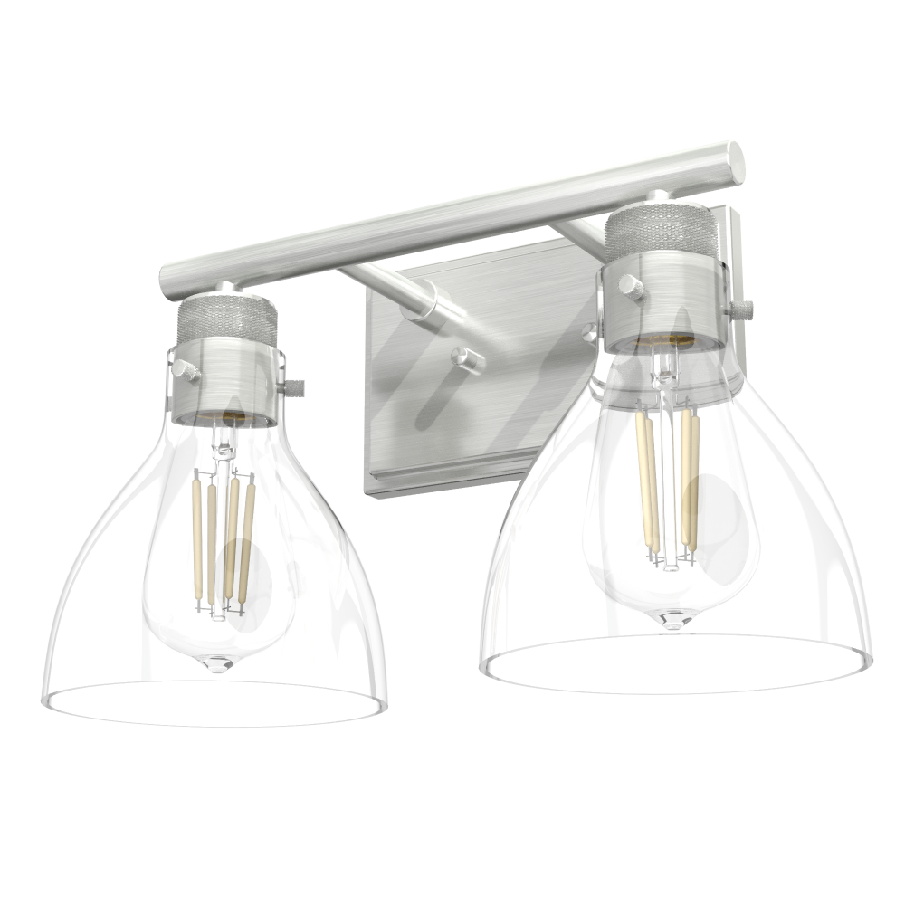 Van Nuys 2 Light Vanity BN