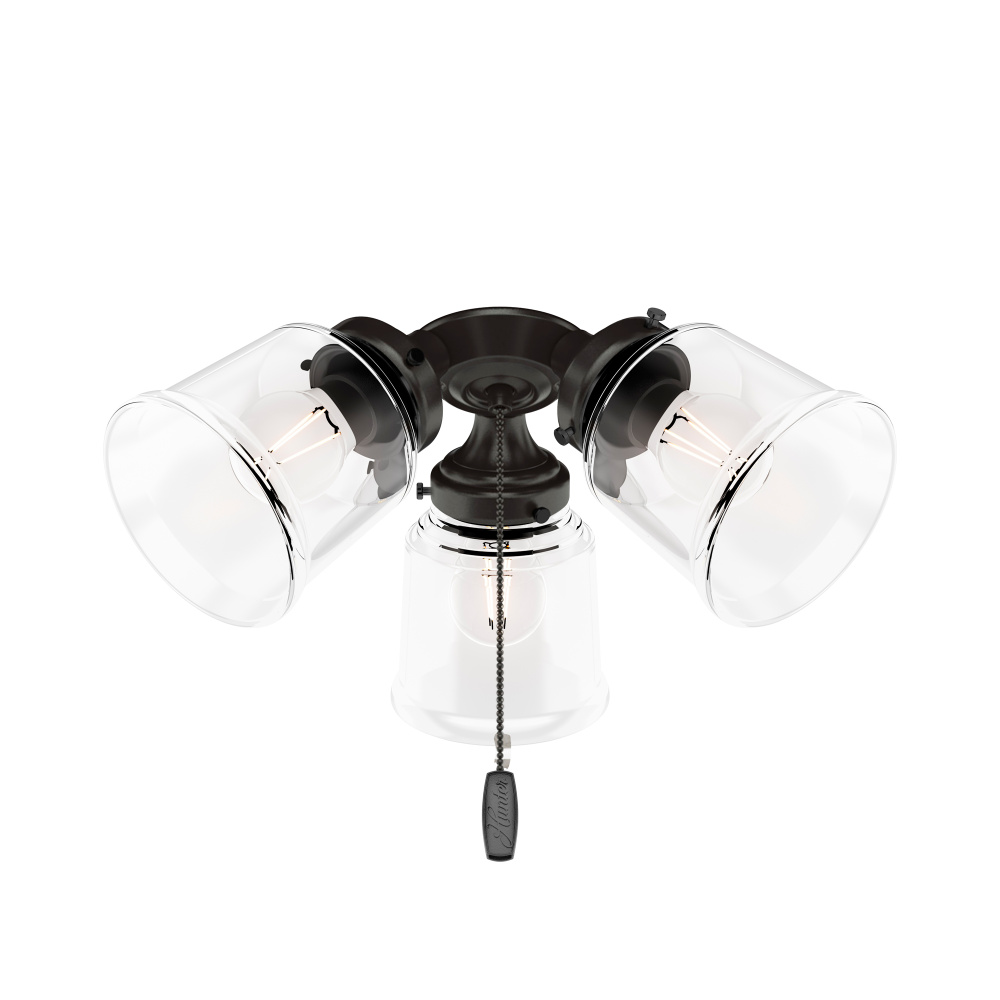 Hunter 3 LED Light Kit Noble Bronze