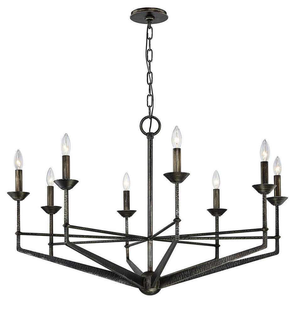 GLASGOW 8LT CHANDELIER