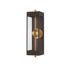 Troy B4921-TBZ/PBR - Garvey Wall Sconce