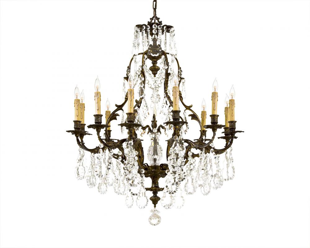 Crystal Collection - 12 Light Chandelier