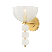 Hudson Valley 2331-AGB - Bloomvale Wall Sconce