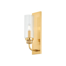 Hudson Valley 9314-AGB - HALIFAX Wall Sconce