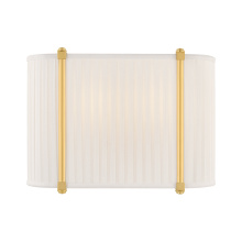 Hudson Valley AH6308-AGB - Cornell Wall Sconce