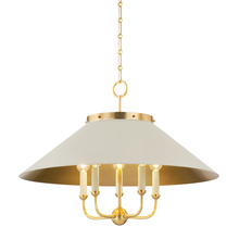 Hudson Valley MDS1403-AGB/OW - CLIVEDON Chandelier