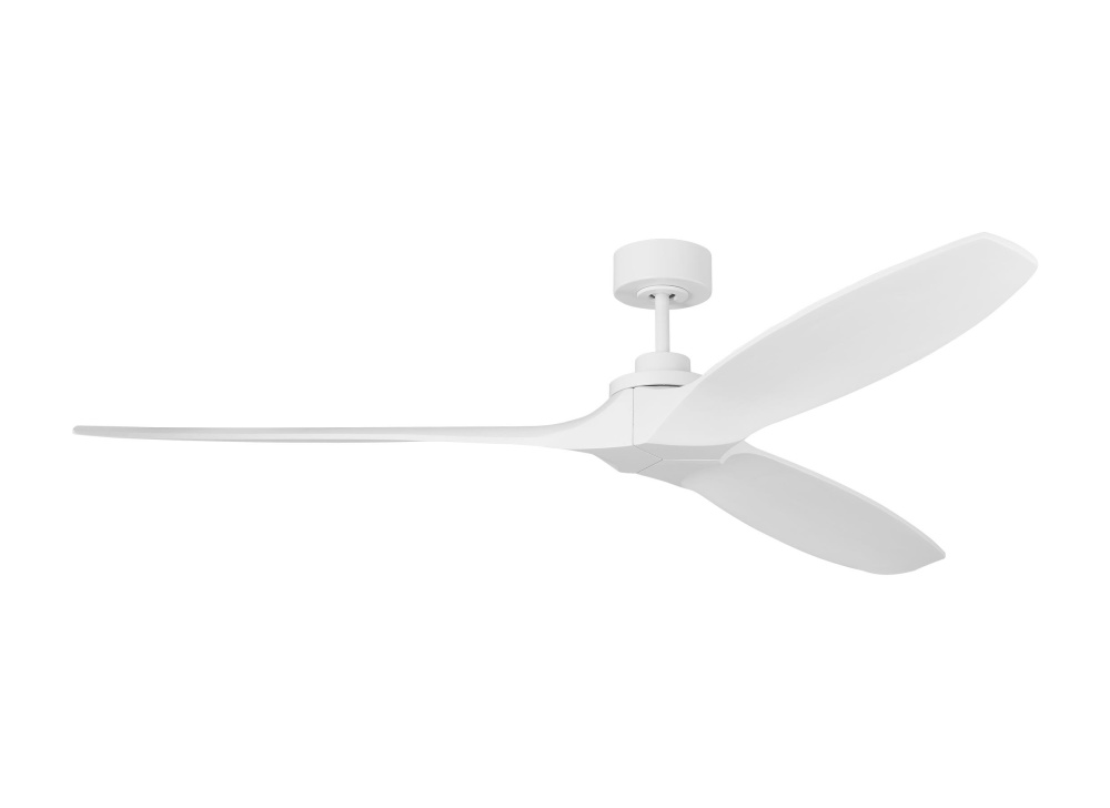 Collins Smart 70 Ceiling Fan in Matte White Blades