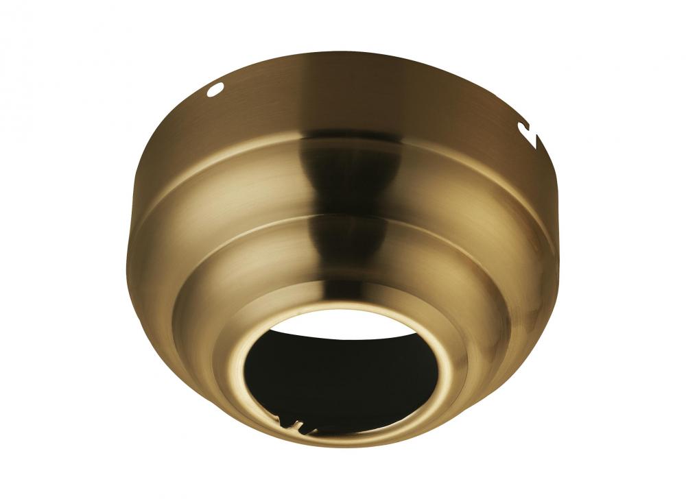 Slope Ceiling Adapter in Burnished Brass