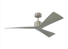 Visual Comfort & Co. Fan Collection 3ADR52BS - Adler 52-inch indoor/outdoor Energy Star ceiling fan in brushed steel silver finish